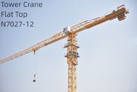 N7027-12 Flat Top Tower Crane 12T 62m Construction Crane