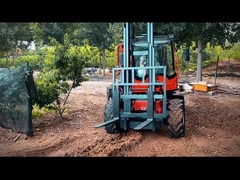 Ακατέργαστο φορτηγό ανεφοδιασμού (Rough Terrian/off-road forklift) 3,5 τόνων υποστήριξη μικρού άξονα EPA4, EuroV